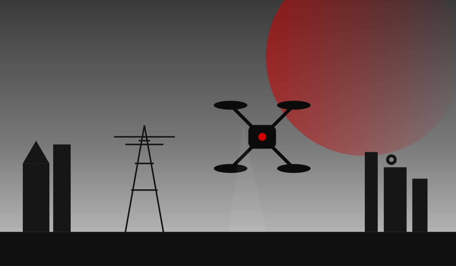 Drone inspection team